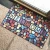 Import Recycled Rubber Nylon Fiber Sublimation Outdoor Flocked Floor Mate from China
