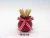 Import Red handmade ceramic napkin holder napkin ring Toothpick jar set cute wedding tableware from China