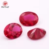 Redleaf Hot Sale loose Gemstone Precious Stones  7*10-10*14mm oval shape 5# ruby Corundum Gems