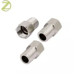 Reducing Nipple Pipe Fitting Hydraulic Coupling Connector Hose Connection Stainless Steel Nipple