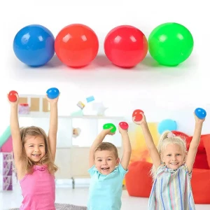 Relieve stress stick wall ball decompression sticky squishy toys suction rubber soft toy sticky target ball catch throw ball