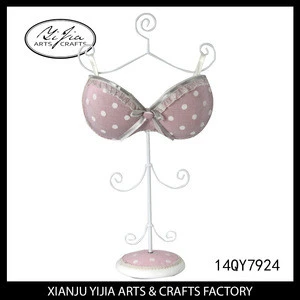 Resin Crafts Lovely Pink Bra For Window Decoration