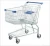 Import retail shop luggage cart airport luggage trolley with brake from China