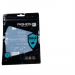 Reusable Medical Anti Virus N95 Face Mask Plastic Black Packing Bag Pack Surgical Packing Transparent  Bag