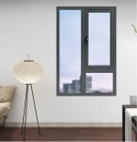 RG65 Custom modern design High-security soundproof and beautiful Casement aluminum alloy window for home