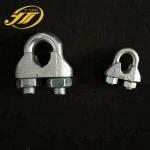 ring hardware Zinc plated DIN741 Wire Rope Clips