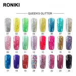 RONIKI Customized Services Professional Free Sample OEM UV Nail Gel Polish Wholesale Uv Led Nail Gel
