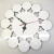 Import Round blank mdf wooden sublimation wall clock face sublimation wall clocks. from China