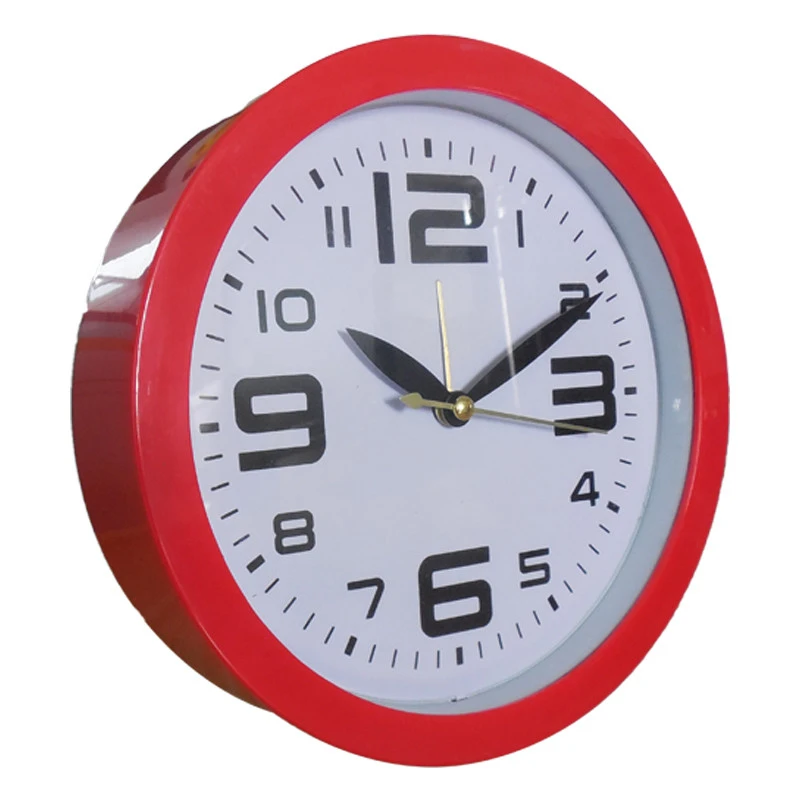 Round Classic Style Creative Office Living Room  Round Table Alarm clock