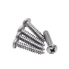 Round head cross recessed SS self-tapping screw