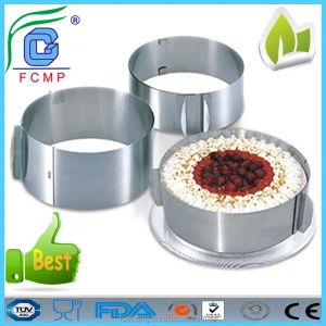 Round stainless steel Cake Ringscake mould