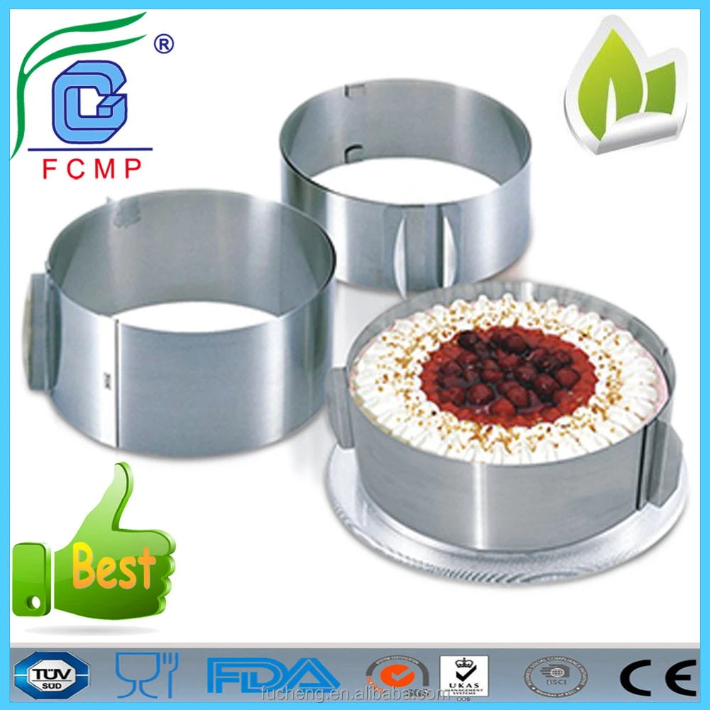 Round stainless steel Cake Ringscake mould