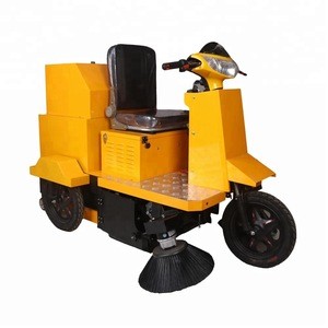 RS1250 Industrial ride on street cleaning vehicle /warehouse sweeper/outdoor power sweeper
