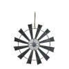 Rustic Decorative Metal Windmills Ornamental for Home Garden Iron Windmill Fan for Sale