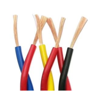 RVS Cable Wire Fire Twin-color Twisted Cable PVC Twisted Pair 2 Core Cable Wire Electrical