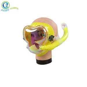 Safe Professional Full Face Mask Silicone Swimming Diving Mask