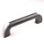 Import SANSHI Black oval bar bakelite pull handle square handle for door and furniture from China