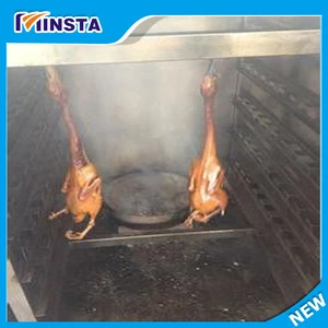 Sausage Making Machine Stainless Steel Fish Smoking Oven Grill Chicken Electric Drying Oven