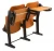Import School Desk And Chair Set Lecture Chair Furniture from China