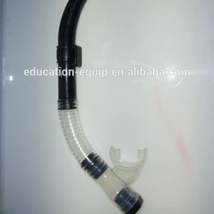 SE112115Silicone Mouthpiece Dry Snorkel