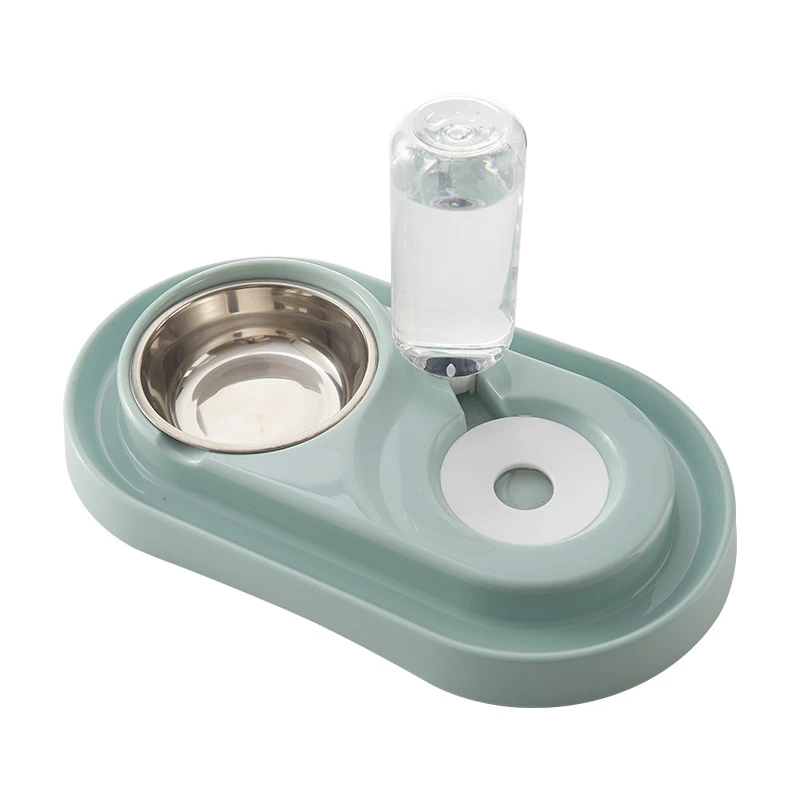 Self-Dispensing Gravity Food Pet Feeder Waterer, Cat Dog Feeding Bowl Drinking Water/Automatic Feeding Pet Supplies
