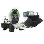 Self loading small concrete mixer truck cement mixer 2.6cbm with Four-cylinder engine