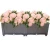 Import Self Watering Plastic Rectangular Raised Bed Elevated Plastic Outdoor Garden Vegetable Flower Herb Planter Box from China