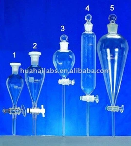 separating funnel, laboratory glassware, chemistry apparatus