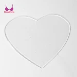 Sexy Silicon Breast Mouse Pad For Wrinkles Seamless Adhesive Silicone Anti-Wrinkle Nursing Decollete Pads
