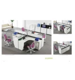 shenzhen 4 person 45mm thickness office workstation partition