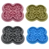 Silicone Anti-Choke Placemat Slow Food Pet Licking Mat Dog Licking Plate Food Set for Cats Pet Bowls & Feeders