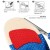 Import Silicone Insole foot gel  Deodorant Massage Shock Absorber Shoes Insoles Orthopedic Men&amp;Wome honeycomb insole from China