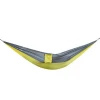 Single Double Person Outdoor Parachute Hammock Camping Hanging Sleeping Bed Swing Portable hammock With 2 Straps 2 Carabiner
