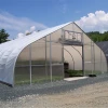 Single Span Sawtooth Greenhouse Top Ventilation Tunnel Plastic Film Greenhouse