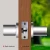 Import smart fingerprint door lock pvc wooden digital deadbolt door lock from China