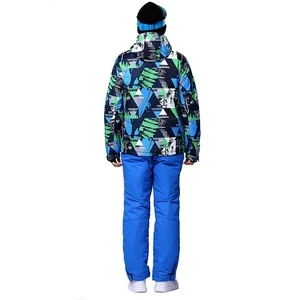 Snowboard Ski Suit Winter Mountain Waterproof Men Ski Jacket Windproof male Ski Set S-3XL Size