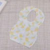 soft paper baby bib with food catcher waterproof cute portable travel disposable bib for baby bibs