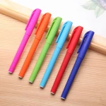 Soft rubber Gel ink Pen Roller Pen with Logo