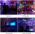 Import Sound Activated 7 color RGB Disco Ball Stage DJ Light party lamp house party light without CE from China