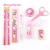 Import Spain school kids stationery gift set cartoon cute 10 pieces one set kinds of ruler children plastic fashion ruler set from China