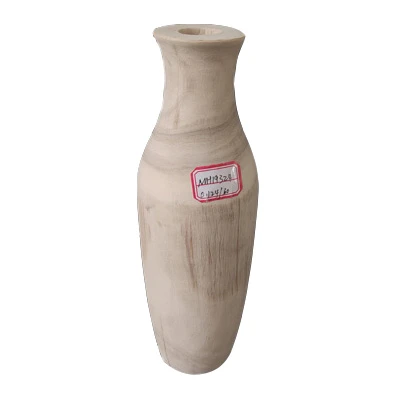 Special Natural Decoration Wooden Vase