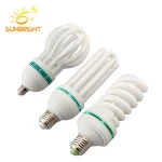 spiral e27 105w cfl b22 pl 2u 15w power white energy saving bulb