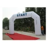 Sports Racing Inflatable Arch White Outdoor Inflatable Entrance Arch For Advertising