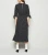 Import Spot Tie Sleeve Side Split Midi Dress For Women from China