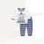 Import Spring and summer new children&#x27;s underwear set thin summer cotton long sleeve children&#x27;s wear baby pajamas from China