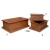 Import square copper garden planters from India