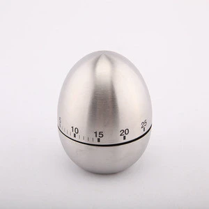 Stainless Steel Cooking Tool Mechanical Egg Kitchen Cooking Timer 60 Minutes Kitchen Timer