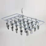 Stainless steel hanger,Outdoor anti-rust multi-functional metal  28 hook rack hangers