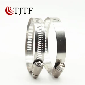stainless steel hose clamp high torque metal hose clamps heavy duty clamp