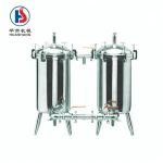 Stainless steel industrial filter equipment/duplex filter